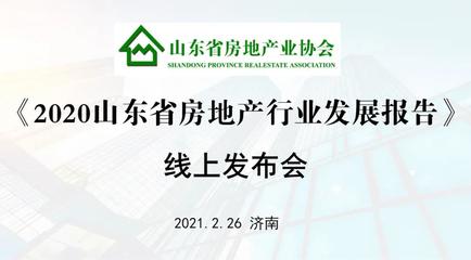 2020年山东省房地产行业发展现状与展望 省房协报告深度解读